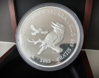1 kg 1 kilo Kookaburra 2003 PP Polierte Platte Silber 999 Baden-Württemberg - Holzgerlingen Vorschau