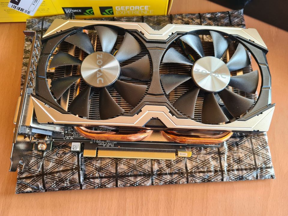 Grafikkarte GeForce GTX 1060 von Zotac, 6GB, AMP! Edition in Lauda-Königshofen