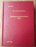 DR Eisenbahn DV 408 Deutsche Reichsbahn Fahrdienstvorschriften FV Brandenburg - Bernau Vorschau