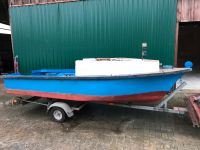 Boot Angelboot mit Trailer Anhänger Niedersachsen - Rastede Vorschau