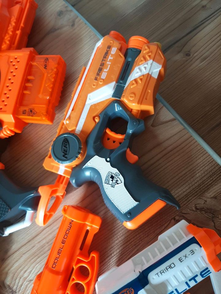 Nerf Set 7teilig plus Munition in Brüggen