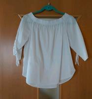 Weiße 3/4 Carmen/Off Shoulder Bluse H&M Gr. 36 Bayern - Greding Vorschau