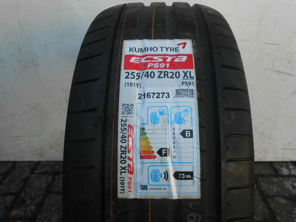 4x 255/40+285/35 R20 XL KUMHO PS91 Sommerreifen NEU Reifen Sommer in Melle