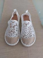 Damen Schuhe Espandrille Weiß Gr 37 Neu Saarland - Eppelborn Vorschau