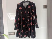 NEU Kleid langarm 34 XS schwarz Blumen floral My Hailys Baden-Württemberg - Althengstett Vorschau