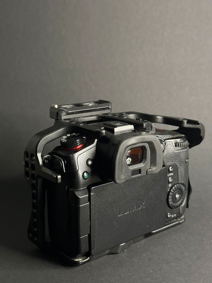 Lumix GH5S Kamera inkl. Cage und Top Handle -  gratis Versand in Kempten