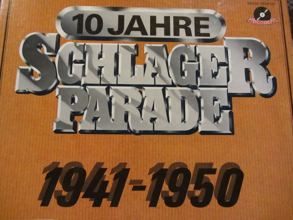 Schallplatten 10 Jahre Schlager Parade, James Last, Bert Kaempfer in Lauf a.d. Pegnitz