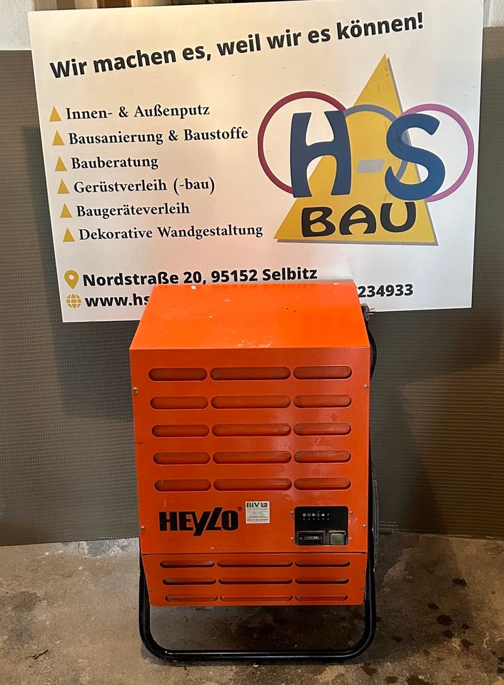 Bautrockner Heylo mieten 18,00€/Tag /Langzeitmiete Preis möglich in Selbitz