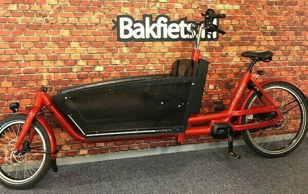 NEU Bakfiets E - Cargobike Shadow Steps Lastenrad Cargobike in Ahnsen