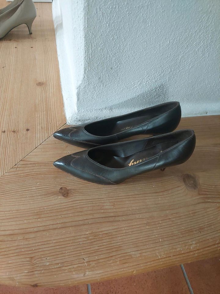 Originalschuhe aus den 60ziger Jahren in Ruhpolding