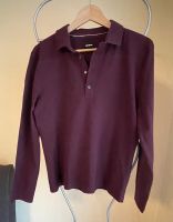 strellson Herren Langarm Polohemd Gr. M Premium bordeaux Hessen - Trendelburg Vorschau