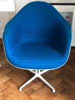 4x Armchairs von Eames mit La Fonda Base & Alexander Girard Stoff Berlin - Westend Vorschau