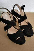 schwarze Sandalette / Plateau Sandalette Nordrhein-Westfalen - Lennestadt Vorschau