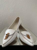 Tods Tod‘s Schuhe Loafers Ballerinas Weiß Beige 39 Hannover - Nord Vorschau