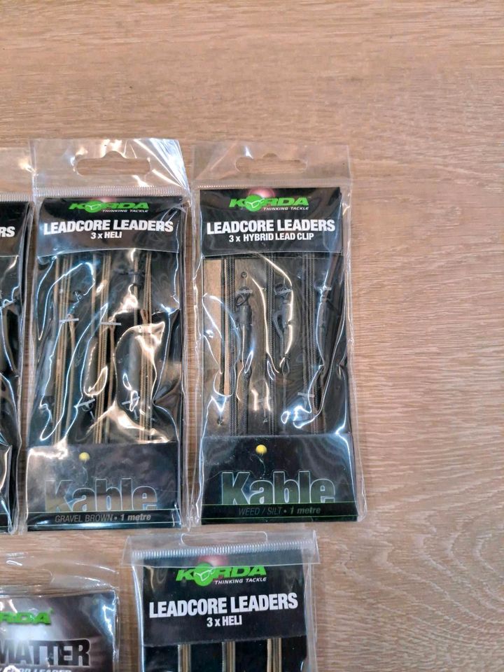 10 Packungen - Div. Korda Dark Matter Leaders Helicopter Rigs NEU in Bad Bentheim