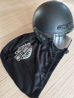 Harley Davidson Jet II Helm mit Schutzhaube Berlin - Köpenick Vorschau