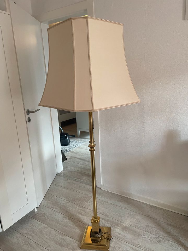 Stehlampe Beige/Gold Größe: 167x67cm in Düsseldorf