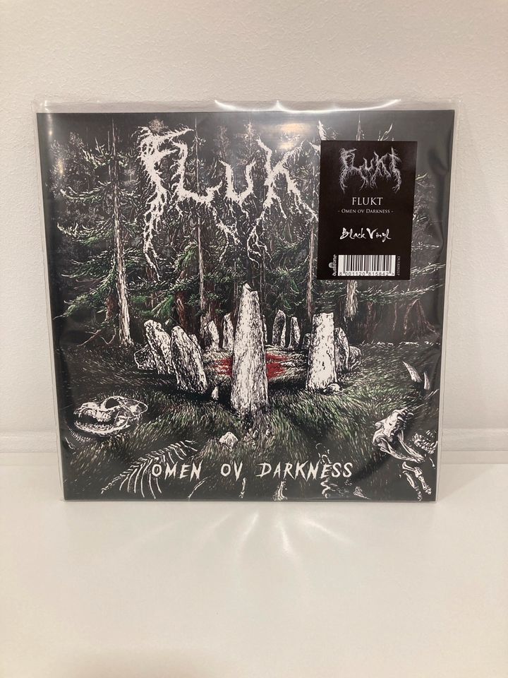 Flukt - Omen ov darkness Vinyl LP Black Metal Marduk Mayhem NEU in Krefeld