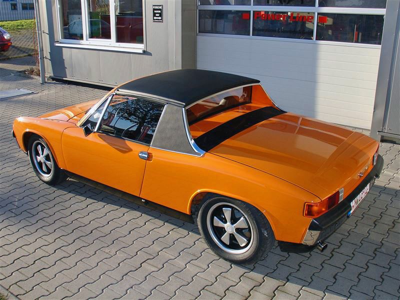 VW Porsche 914/6 - signalorange - schwarze Volllederausstattung in Winnenden