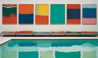 Frame Pool Bauhaus Stil David Hockney 120x80 Pop Art/Bild München - Au-Haidhausen Vorschau