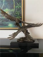 Bronzefigur Adler Paar Bronze Skulptur signiert Milo ANGEBOT ! Münster (Westfalen) - Centrum Vorschau