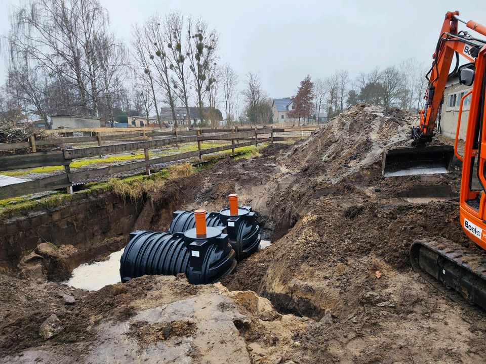 Abwassertank Zisterne Erdtank Sammelgrube Klärgrube 3000l DIBT in Neuruppin