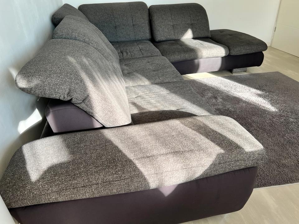 Sofa / Eckcouch Anthrazit in Darmstadt