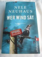 Nele Neuhaus - wer Wind sät - Kriminamroman - Ullstein Dortmund - Kirchlinde Vorschau