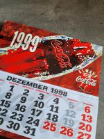 Alt Coca Cola Werbung  Jahres Kalender Nov.1998-Dez 1999 Nordrhein-Westfalen - Marl Vorschau