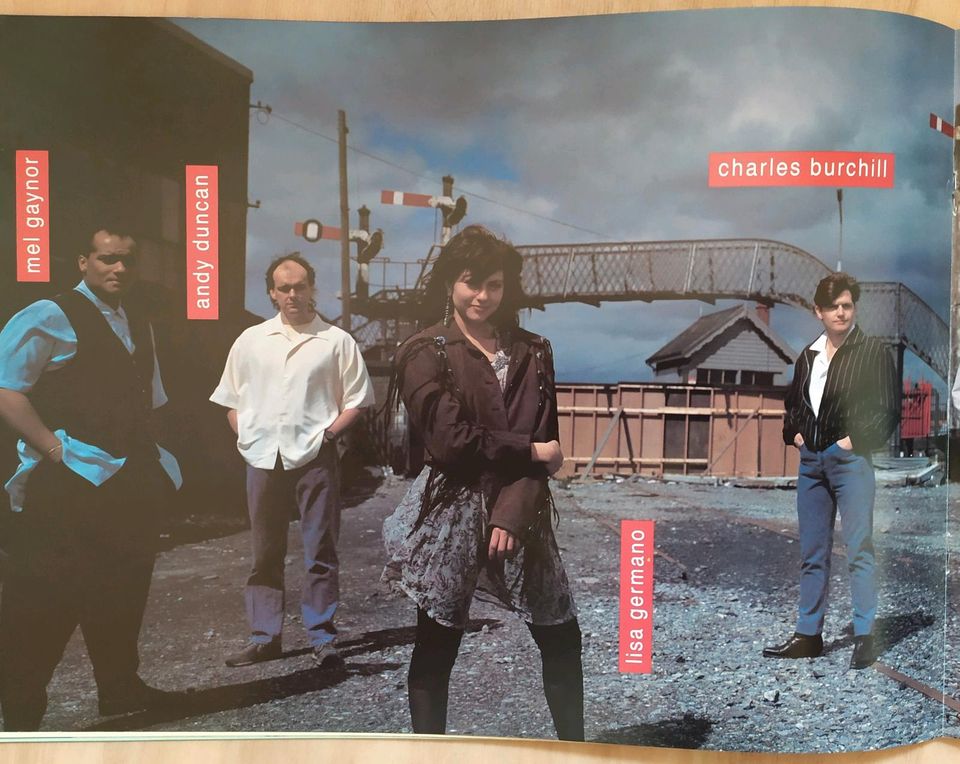 Simple Minds Programm original 89 in Offenbach