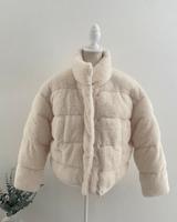 H&M Puffer jacket Teddy Creme weiß Bayern - Kirchseeon Vorschau