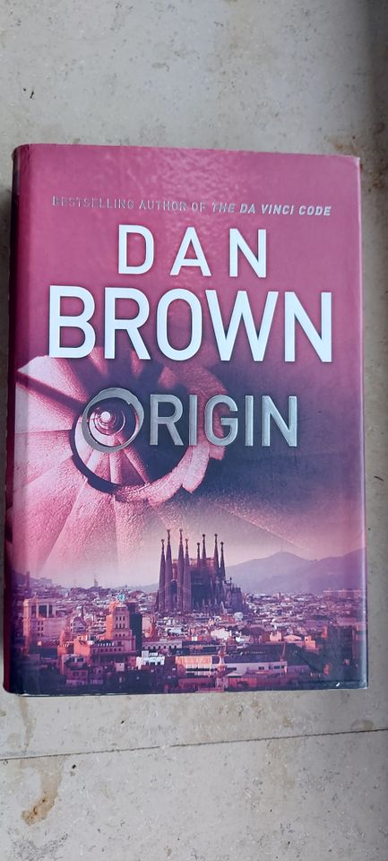 Dan Brown Origin English book Englische Literatur Original in Heidelberg