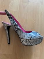 Sandalette in Schlangenhaut-Optik Rheinland-Pfalz - Mainz Vorschau