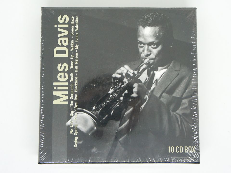 10 CD Box Set Best of Miles Davis ⭐️ Just Squeeze Me Jazz NEU in Berlin