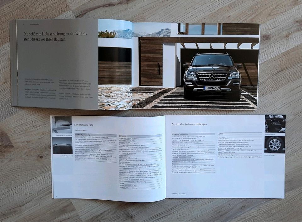Mercedes Benz Prospekt M - Klasse AMG Preisliste in Großrinderfeld