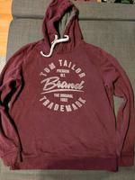 Pullover mit Kapuze Hoodie Tom Tailor L rot Berlin - Kladow Vorschau