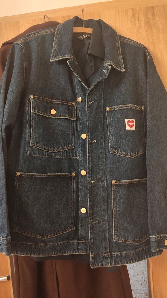 carhartt Jeansjacke M L blau neu in Saarbrücken