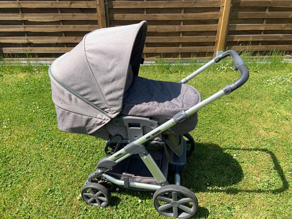 ABC Design Turbo 6 Kinderwagen mit Babywanne und Sportsitz in Taunusstein