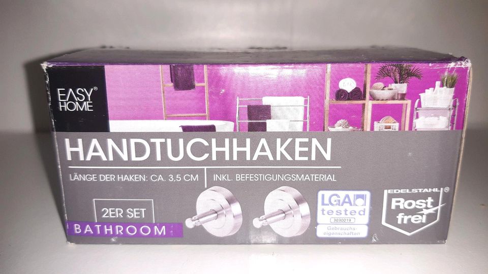 Handtuch - Haken Edelstahl in Mettlach