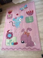 Kinderzimmer Mädchen Teppich (hohe Qualität) 160x230cm [Rosa] Bayern - Weißenohe Vorschau