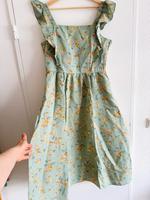 Schönes verspieltes Sommerkleid Maxikleid mit Blumen von C&A Mitte - Moabit Vorschau