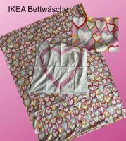 IKEA Bettwäsche Herzen ca.140x200cm Baden-Württemberg - Eberstadt Vorschau