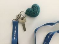 Schlüsselbund mit gehäckeltem  Herz gefunden Rostock - Seebad Warnemünde Vorschau