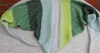 Dreiecktuch in Grüntönen, Cotton-Merino, handmade, neu Niedersachsen - Seelze Vorschau