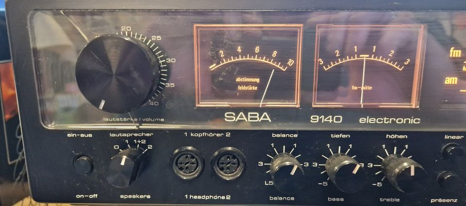 Saba 9140 electronic Verstärker/ FM in Flintbek