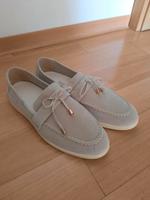 Neue Ballerinas hell grau Größe 43 Nordrhein-Westfalen - Lübbecke  Vorschau
