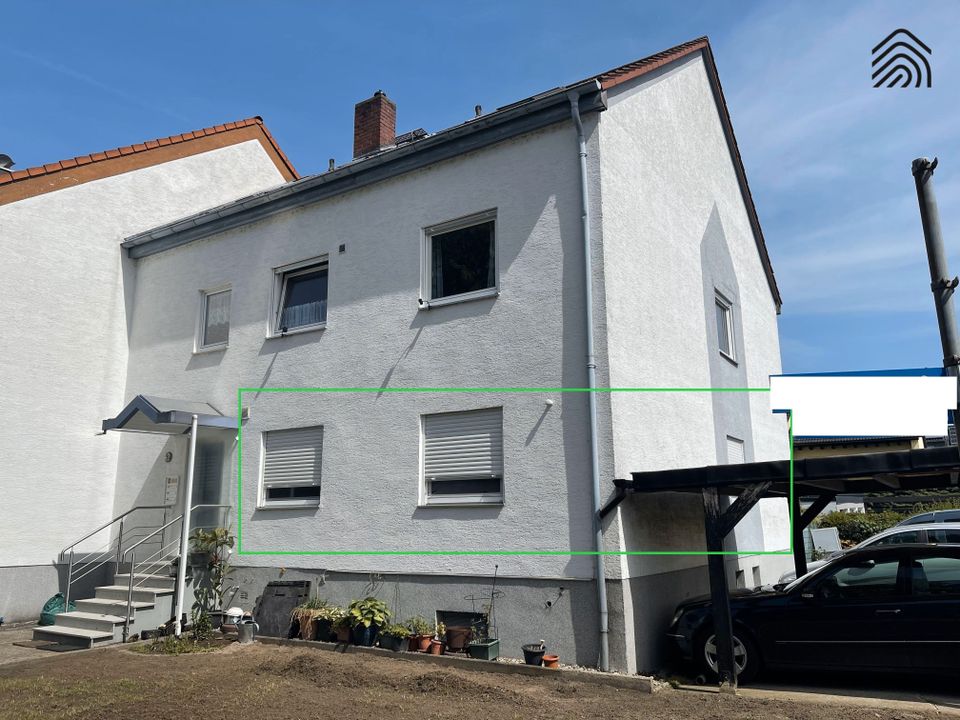 EG-Wohnung in ruhiger Lager mit Balkon mit alleiniger Gartennutzung in Hemsbach