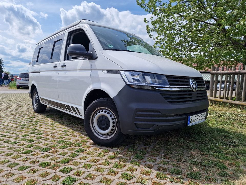 Wohnmobil - VW - Volkswagen T6 „VanCAMP“ / Küche / Aufstelldach in Stuttgart