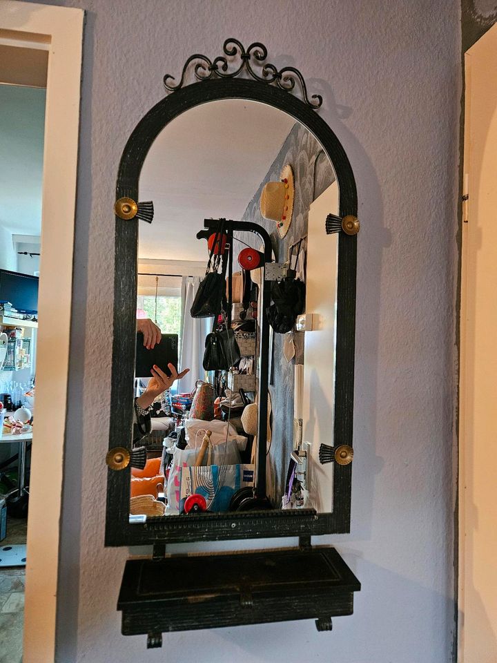 Schmiedeeisern Vintage Spiegel groß Schmiedeeisen Wandspiegel in Hamburg