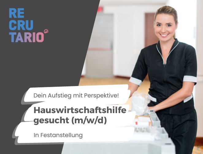 Jobangebot für Hauswirtschaftshilfe (m/w/d) auf www.recrutario.de in Beimerstetten